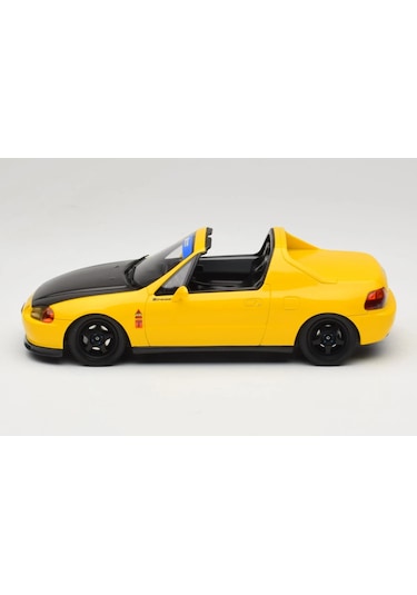 1:18 Otto 1996 Honda Civic Del Sol Spoon Phoenix Yellow