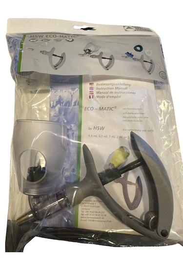 Otomatik Enjektör 5 Ml Eco-matic Şişe Adaptörlü Henke Sas Wolf
