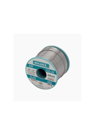 Büro Ev Hobi İş Atölyesi İçin 0,5kg 1,3mm 60-40 Lehim Teli