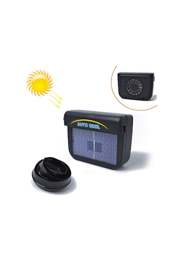 Araba Oto Güneş Enerjili Soğuk Hava Firar Soğutma Fanı Soğutucu