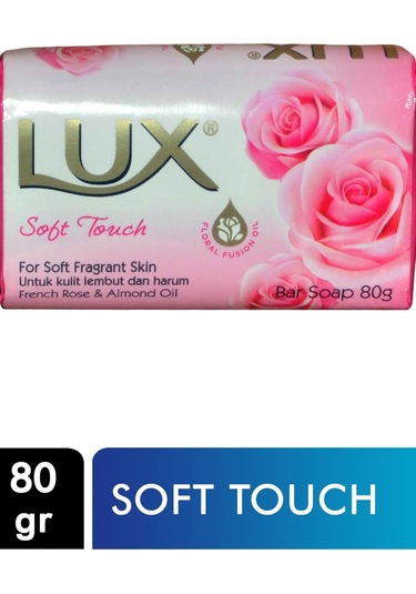 Lux Soft Touch Banyo Sabunu 6 x 80 G + Difaş Saç Fırçası + Tarak