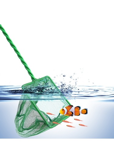 Sones 8 İnç Balık Tankı Balık Ağı Kare Akvaryum Kalamar Ağı