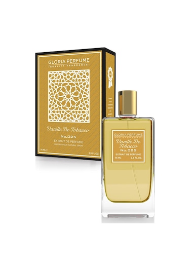 Gloria Perfume Vanille De Tobacco Unisex Parfüm EDP 75 ML