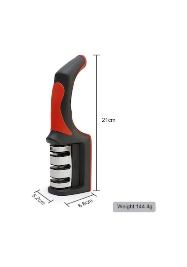 Sengenegel Profesyonel Bıçak Bileyici 3 Açılı Elmas Seramik Tungsten Çelik El Bıçakları Bileme