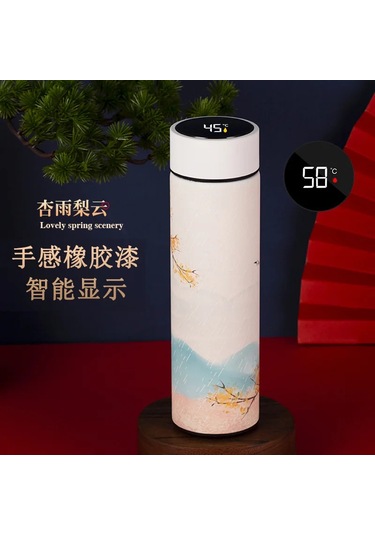 Çin Tarzı Termo Şişe Fincan Akıllı Sıcaklık Göstergesi İçme İsı Diğer Çok Renkli