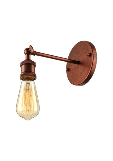 Riolight Retro Bakır Mafsallı Tekli Metal Aplik Bakır