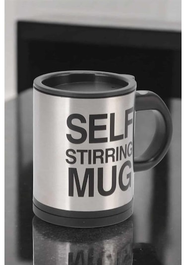 Hnrlıshp Yazılı Mug Kupa Karıştırıcı Özelliği Ve Paslanmaz Çelik