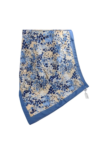 Mim Eşarp Emproyal Proline Benekli Şal 70x185 Cm - İndigo
