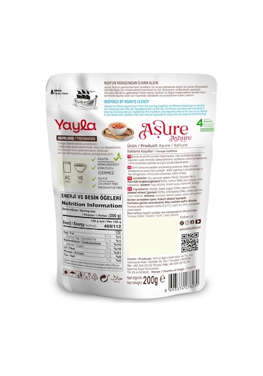 Yayla Yemek Hazır Aşure 200 G