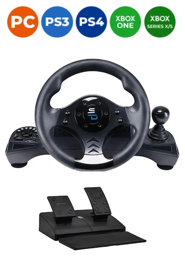 Subsonic Gs-750 Ps3/ps4/pc/xboxone/xbox360 Oyun Direksiyon Seti