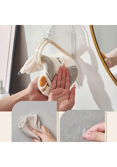 Ganzhoushop Giysi Askısı Seyahat İç Mekan Giysi Depolama Rafı Plastik Taşınabilir Aşk Kalp Giysi Kurutma Rafı Ev Gereçleri 32 Çok Renkli