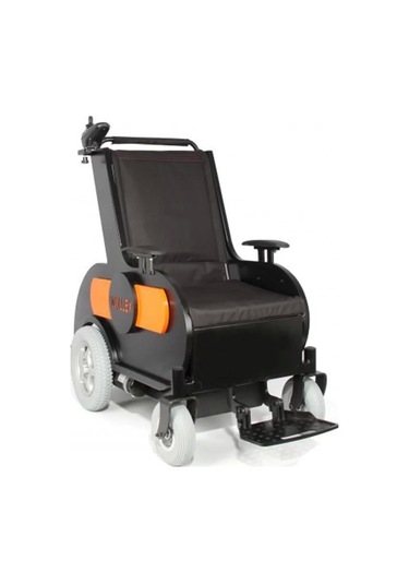 Wollex Jetline-Linux Refakatçi Sürüşlü Akülü Tekerlekli Sandalye