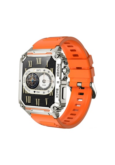 Yaozixa P3 1.91" Büyük Ekran Renkli Solunum Lambası Akıllı Saat (İthalatçı Garantili)