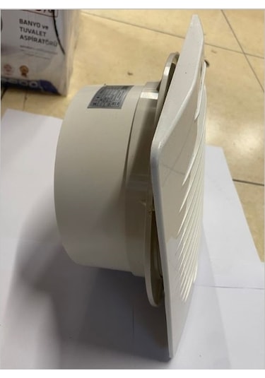 120'lik Banyo Tuvalet Aspiratör Havalandırma Fanı 12 CM Çaplı