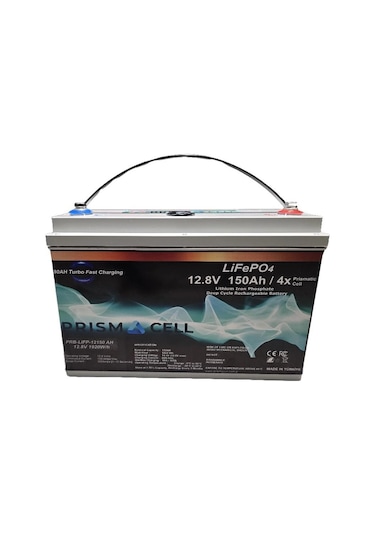 Lifepo4 Akü 150ah 12.8 Volt Turbo Fast Chargıng Karavan, Marin, Solar Yaşam Aküsü