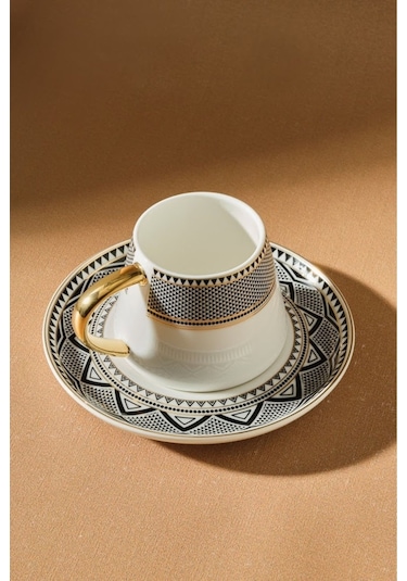 Karaca  Globe 6 Kişilik Kahve Fincanı Takımı 80 ml