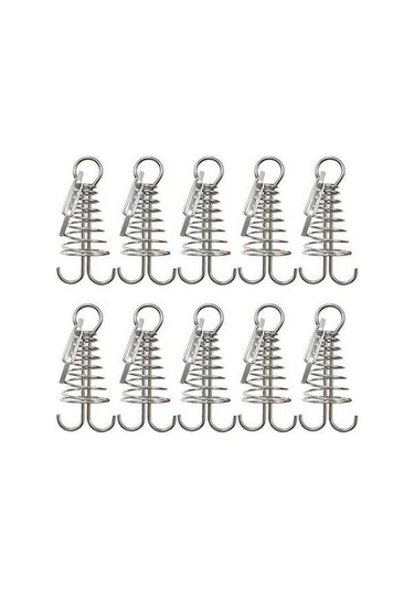 Tongxida Alaşımlı Çadır Sabitleyici - Bahçe/teras/balkon İçin Gümüş Kaymaz Çapa, Dayanıklı Sabitlik Gümüş