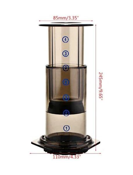 Filtre Cam Espresso Kahve Makinesi Taşınabilir Cafe Fransız Basın Cafecoffee Pot Aeropress Makinesi Bırak İçin Kahve Kapları