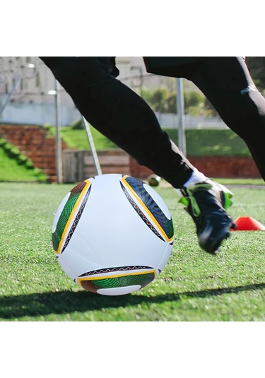 Wholesale11 Erkek Futbol Yüksek Kalite 5 Pu Yetişkin Futbol Beyaz