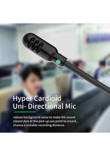 Geeroyoo H58 Usb Ve 3.5mm Jaklı Profesyonel Kulaklık, Mikrofonlu Ofis Ve İletişim İçin İdeal