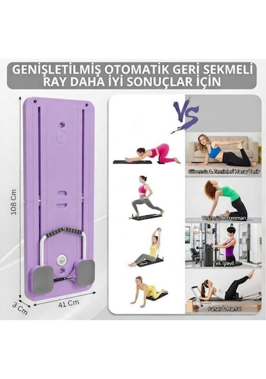 Avessa Reformer-200 Pilates Reformer Seti Mor Mor