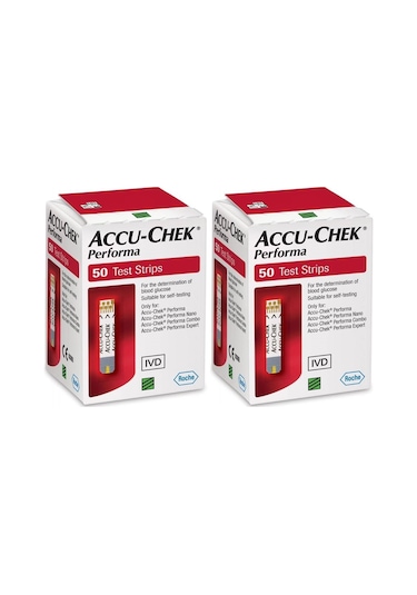 Accu-Chek Performa Nano Connect Şeker Ölçüm Strip 100 Adet