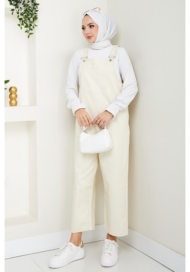 Tek Cepli Bahçıvan Tulum 1553 - Bej Bej