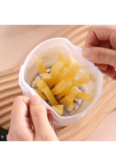 Patates Cipsi Yapıcı Patates Dilimleyici Paslanmaz Çelik Sebze Doğrayıcı Patates Kızartması Meyveler İçin Diğer