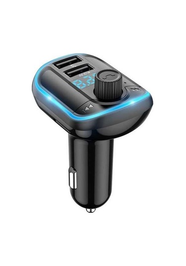 Novahub Bluetooth Fm Verici İle Araba Mp3 Çalar, Hızlı Şarj, Tf & Usb Desteği, Solüsyonlu Ses, Otomatik Kapanma