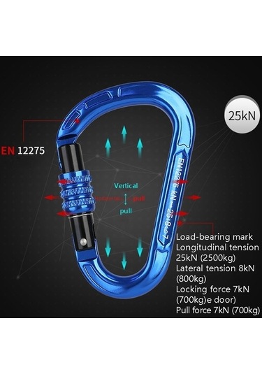 Pazly Xında Xd-8123n Karabina Kilit Hms Emniyet Tokası Armut Ana Turuncu Çok Renkli