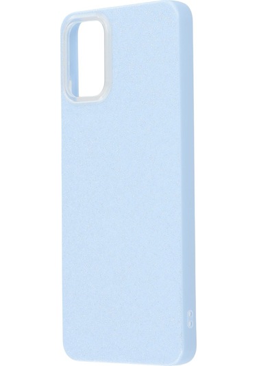 For Samsung Galaxy Uyumlu A06 Case Imd Glitter Tpu Phone Cover Large Camera Cutout - Sky Blue Gök Mavisi