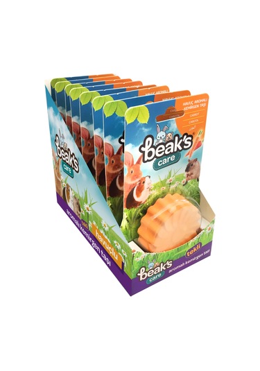Beaks Havuç Aromalı Kemirgen Taşı 1 Adet