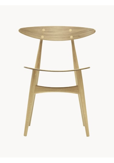 Ch33t Kayın Ahşap Sandalye - Hans J. Wegner Tasarımı, Danimarka Naturel