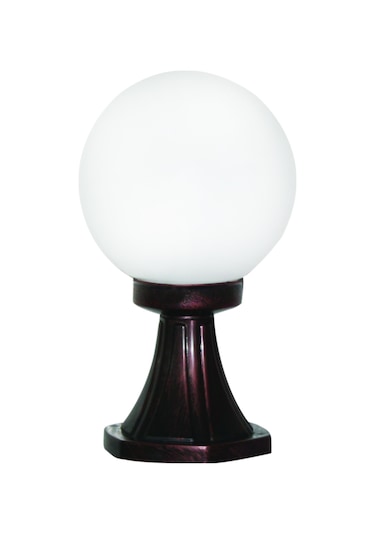 Set Üstü Glop - Bahçe Duvar Armatürü - Bakır Rengi