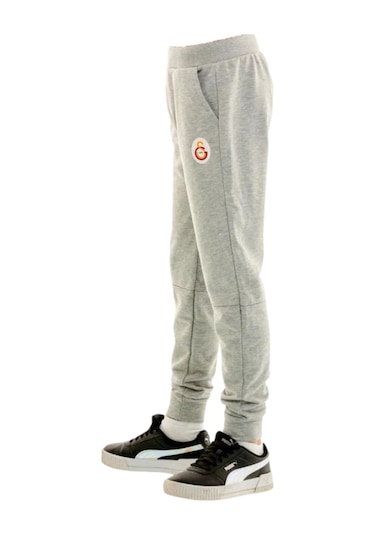 Galatasaray Lisanslı Çocuk Gri Eşofman Altı Gri