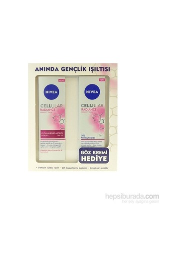 Nivea Cellular Radiance Gündüz Kremi 40 Ml + Göz Kremi 15 Ml