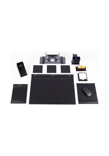 10 Parça Düğmeli Sümen Takımı - Gümüş Elit Kristal İsimlik Lüks Sümen Takımı