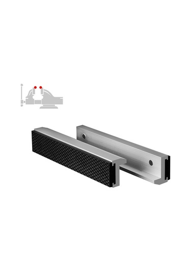 Kosona Alüminyum-rubber Manyetik Sıkma Aleti Uyumlu Tırnak Kapağı - Ahşap, Metal, Plastik Güvenli Tutma Erişimi 100mm