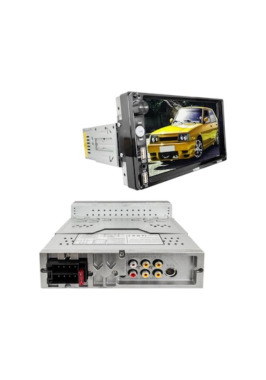 7 İnç Dokunmatik Double Teyp + 8 Led Gece Görüş Geri Vites Kamera