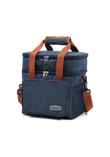 Dinosaurs Life Çift Katmanlı Dış Mekan Öğle Yemeği Çantası Gıda Yalıtım Çantası Piknik Postacı Çantası Altın