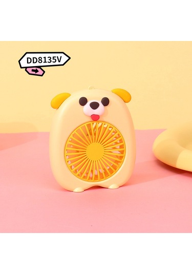 Aurora Yaratıcıyeni Sevimli Canavar El Mini Usb Fan Taşını Bilir Usb Şarj Kayısı Sarısı