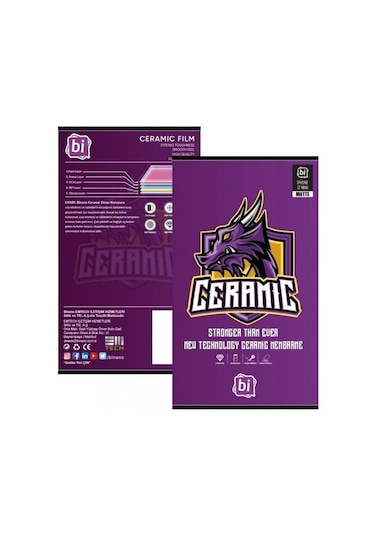 BİNANO CERAMIC Apple Uyumlu   iPhone 14 PRO MAX EKRAN KORUYUCU