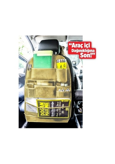 Automix Süet Bej Organizer 43688