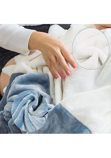 Pazly Shirin Köpekbalığı Battaniyesi - Sıcak Kapüşonlu Tulum, 210cm Çok Renkli Yetişkin Erkek Uyku İçin Çok Renkli