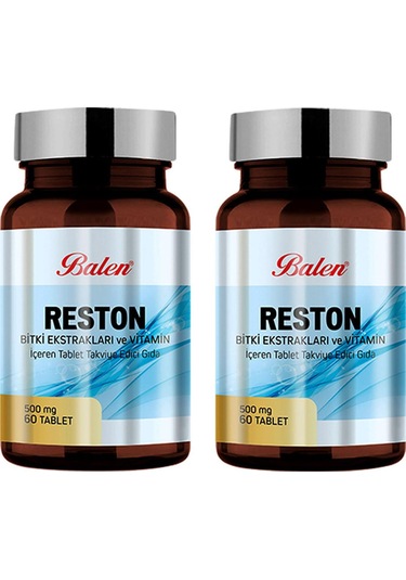 Balen Reston Bitki Ekstraktları - Vitamin 60 Tablet 2 Adet