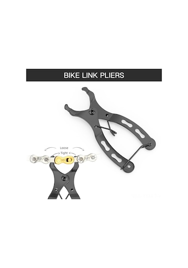 Geeksen Bisiklet Tamir Aleti Seti 9 Parça - Orta Eksen, Çark, Zincir Ve Krank Çıkarıcı, Çelik Malzeme, Çok Fonksiyonlu Araçlar Çok Renkli