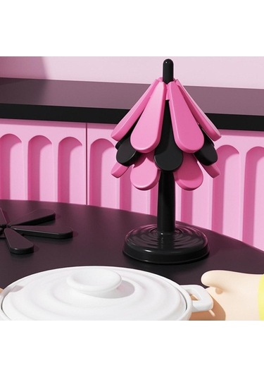 Trendooze Doğal Ağaç Şeklinde Altlık Seti Sıcak Altlıklar Masa Üstü