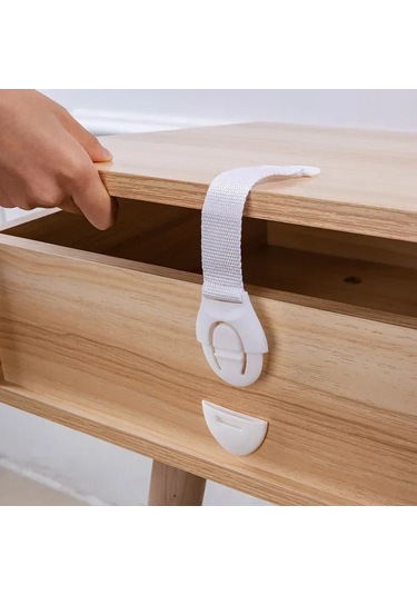 Çocuk Güvenliği Dolap Kilidi Güvenlik Koruma Çekmece Kapı Dolap Kilitleri Plast 5pc-white 5pc-white Çok Renkli
