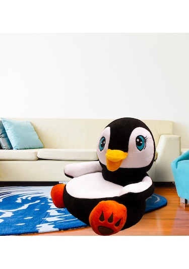 Özgüner Oyuncak Penguen Peluş Oyuncak Çocuk Koltuğu (%100 Yerli)