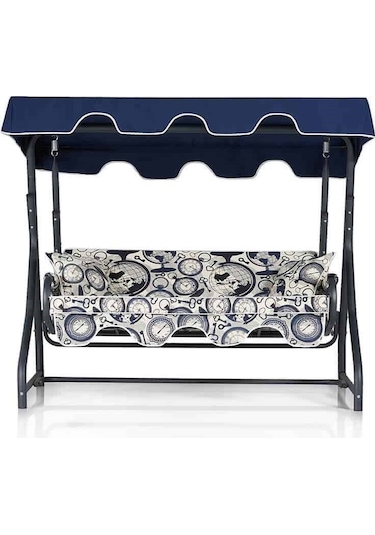 Erinöz Ruta 3 Kişilik Bahçe Balkon Teras Salıncak (419534883) Antrasit